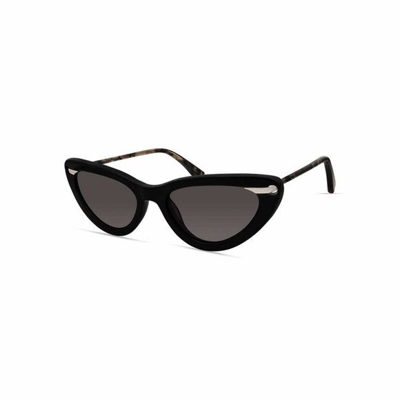 Derek Lam black animal print cat eye sunglasses - Picture 4 of 10